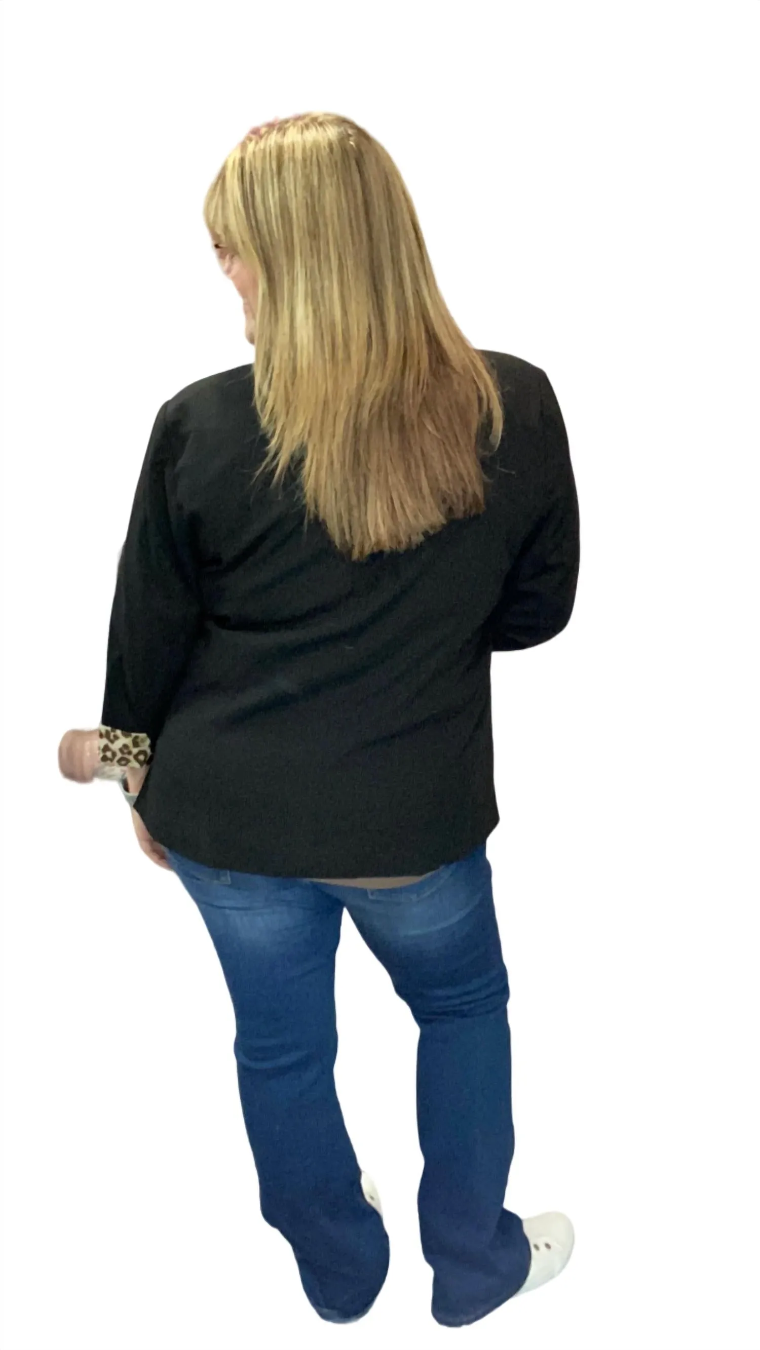 Andree By Unit - Leopard Accent Blazer