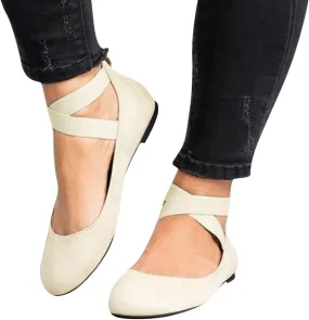 Aniywn Women's Ballet Flats Shoes Pointed-Toe Dress Work Flats Office Shoes Shoes Comfortable Ballet Flat Loafers
