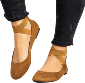 Aniywn Women's Ballet Flats Shoes Pointed-Toe Dress Work Flats Office Shoes Shoes Comfortable Ballet Flat Loafers
