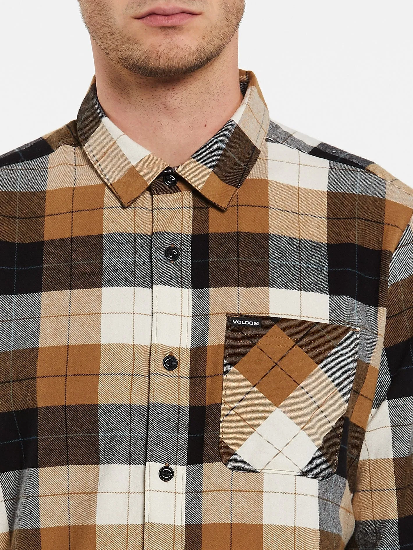 Caden Plaid Shirt - PRIMER WHITE
