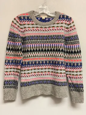 Crew Cuts Size 14 Blue & Pink Wool Blend Big Girls Sweaters & Vests