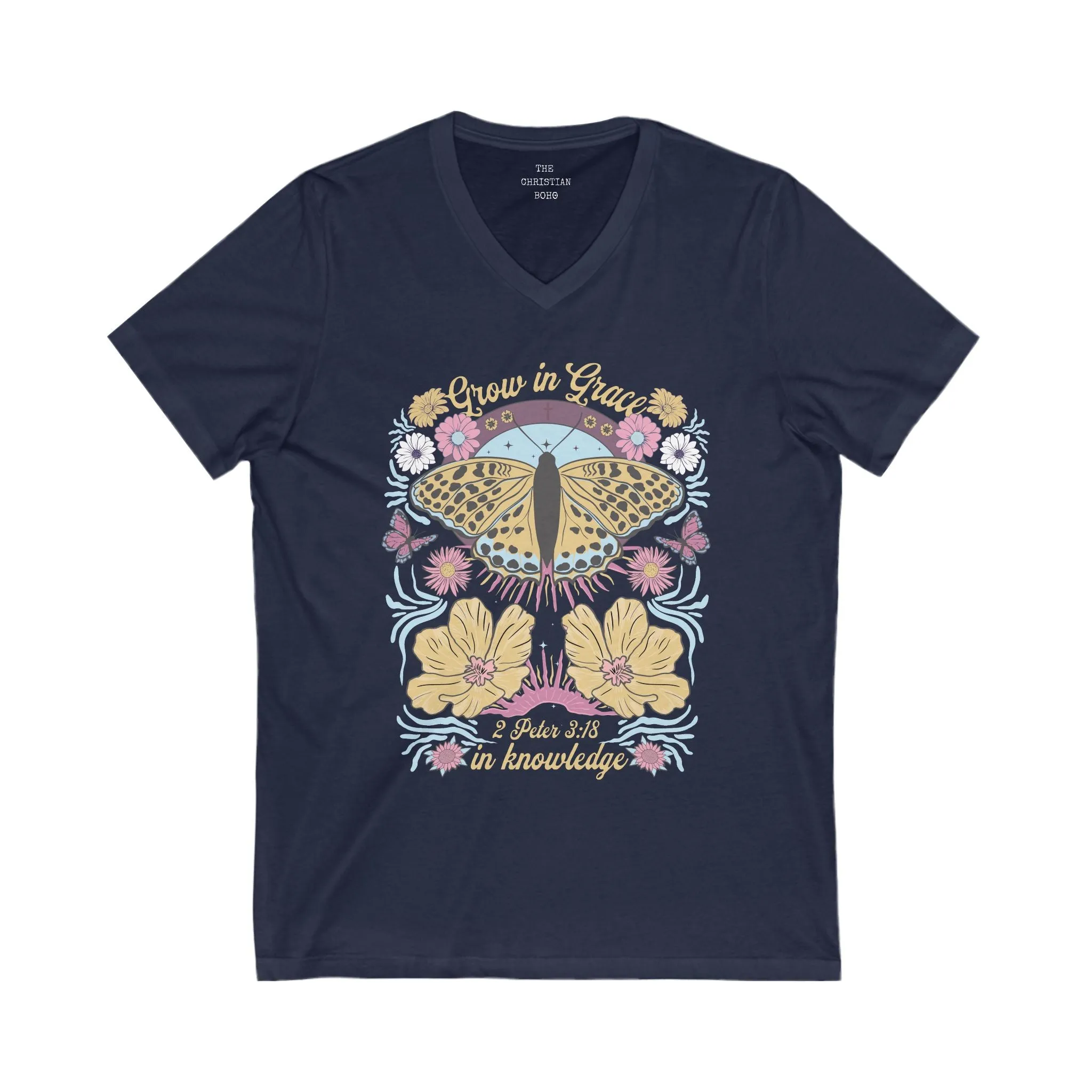 Grow In Knowledge V Neck