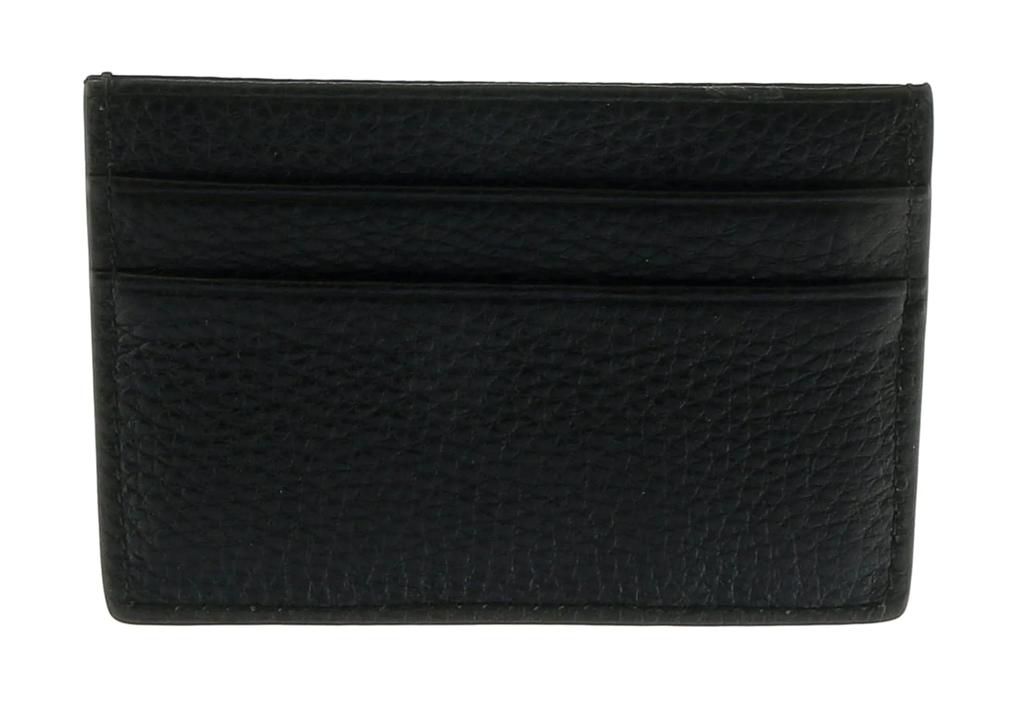 Versace Jeans Couture Black/Gold Small  Classic Flat Cardholder