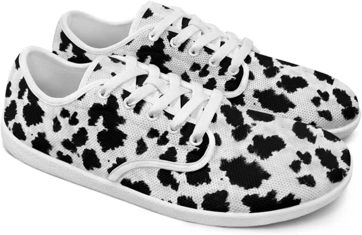Women's Highland Cattle Running Shoe Leisure Business Loafer Flat Outdoor Walking Platform Sneaker